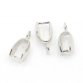 Misiņa kulonu turētājs, 14x7x5 mm., 4 vienības. 1 soma
