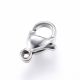 Roostevabast terasest 304 karabiinisulgur, 12x8x4 mm., 4 ühikut. 1 kott MD2010
