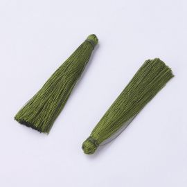 Polyester tassel, 65 mm., 1 pcs. DEKO243