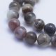 Natural Beads of the Botswana Agate, 10 mm., 1 strand AK1509