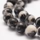 Natural Bea hers beads, 8 mm., 1 strand AK1487