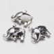 Dabiskā zebras skava "Elephant", 29x37x10 mm., 1 gab. PK0056