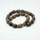 Natural Bodhi beads, 13x11 mm., 4 pcs. 1 bag AK1493