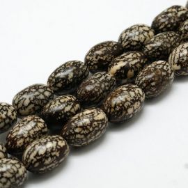 Natürliche Bodhi Perlen, 13x11 mm., 4 Stk. 1 Beutel