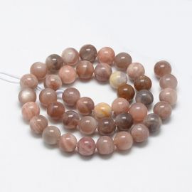 Natural Moonstone Beads, 8 mm., 1 strand 
