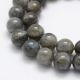 Natural Labradoritoite beads, 10 mm., 1 strand AK1538