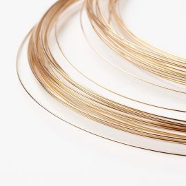 Wire with memory for necklace, 0.60 mm., ~10 rings 1 bag