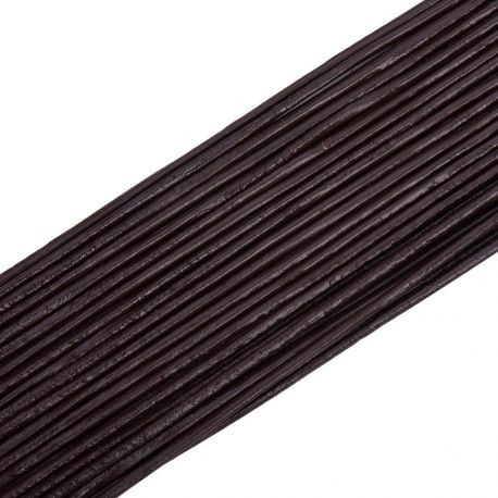 Natural leather cord, 1.50 mm., coil ~10 meters 1 coil VV0701