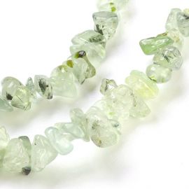 Natürliche Prehnito-Perlen, 4-18x3-10 mm, 1 Strang AK1532