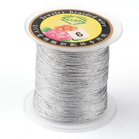 Metallized thread, 1.00 mm., ~50 meters 1 coil VV0705