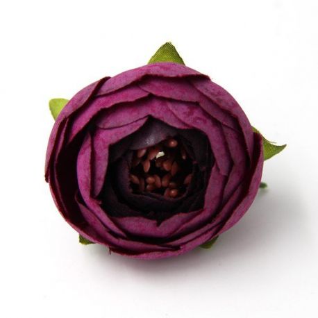 Decorative fabric flower 30 mm, 1 pcs. DEKO280