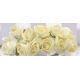 Popierinės dekoratyvinės rožytės 10 mm, 12 vnt. DEKO287