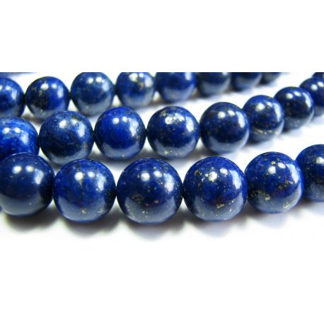 Lapislazuli karoliukai 10 mm AK0238