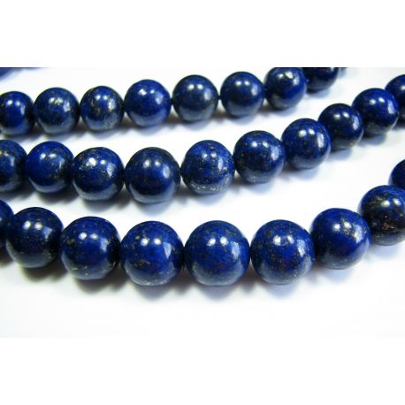 Lapis Lazuli beads strand 10 mm Class A AKG0238