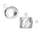 Abstandhalter 925, 5,5x7x4,5 mm 1 Stck. SID0026