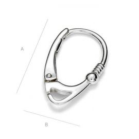 Крючки для серег 925, 17х10 мм 1 пара SID0033