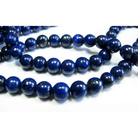 Lapislazuli karoliukai 10 mm AKG0240