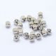 Messingist vaherõngas "Cube", 3x3x3 mm, 10 tk, 1 kott II0432