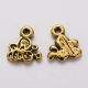 Bišu kulons, 10x9x1 mm, 4 gab., 1 maiss MD2051