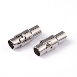 Magnetic clasp, 15x5 mm, 2 pcs., 1 bag