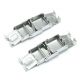 Roostevabast terasest 304 kellatüüpi küünenaha lukk, 26x13 mm, 2 tk, 1 kott MD2031