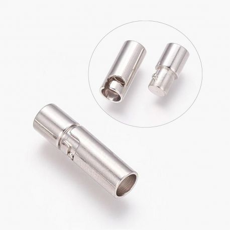 Misiņa šarnīrsavienojums ar atsperes kutikulas aizdari, 17x5 mm, 2 gab., 1 maiss MD2032