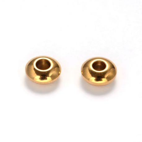 Edelstahl 304 Distanzstück, 6x3 mm, 4 Stk., 1 Beutel II0423