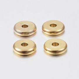 Nerūdijančio plieno 304 intarpas, 10x2,5 mm, 4 vnt.