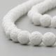 Dabiskas lavas krelles, 8-8,5 mm, 1 pavediens KK0305