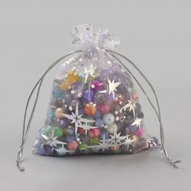 Organza kotid, 12x9 cm, 5 pakki, 1 pakk DEKO298