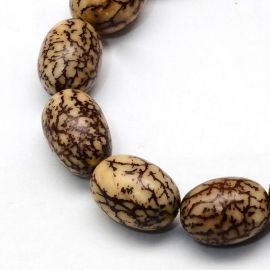 Bodhi karoliukai, 13-15x11-12 mm, 4 vnt., 1 maišelis