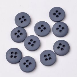 Plastic button, 25x4.5 mm, 2 pcs., 1 bag