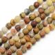 Natural Aat beads, 8 mm, 1 strand AK1571