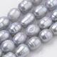 Freshwater pearls, 7-11x5-8 mm, 1 strand GP0084