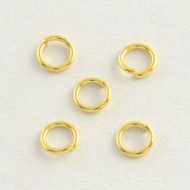 Roostevabast terasest 304 üksikut avatud hüpperõngast, 6x0,8 mm, 20 tk, 1 kott