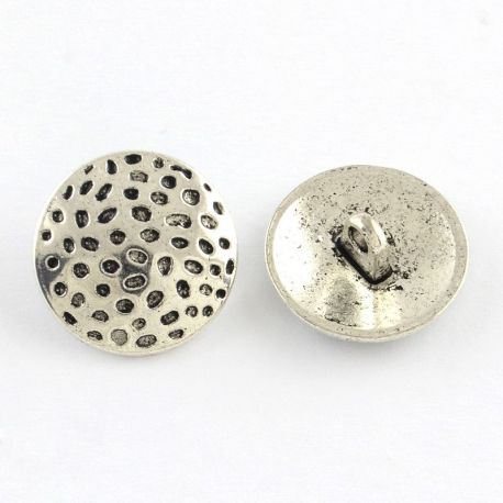 Metal button, 19.5x8 mm, 4 pcs., 1 bag SAG0044