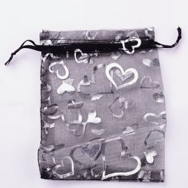 Organza kotid, 9x7 cm, 5 pakki, 1 pakk DEKO310
