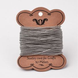 Roostevabast terasest 304 mull kett, 1,5 mm, ~ 10 meetrit, 1 mähis MD2067
