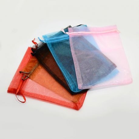 Organza kotid, 18x13 cm, 5 pakki, 1 pakk DEKO306
