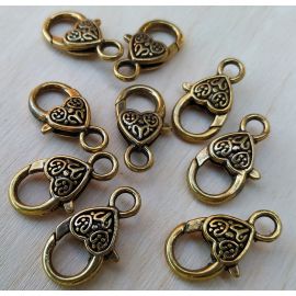 Decorative clasp – carbine, 27 mm, 1 pcs. MD1976