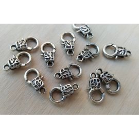 Decorative clasp – carbine, 17 mm, 1 pcs. MD1985