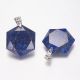 Dabiskais Lapis Lazuli kulons, 41x28x9 mm, 1 gab PK0058