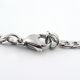 Stainless steel 316 chain with carbine clasp, 3 mm, 1 pcs MD2079