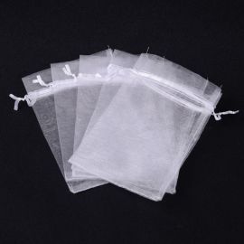 Organza bags, 12x10 cm, 5 pack, 1 pack DEKO312