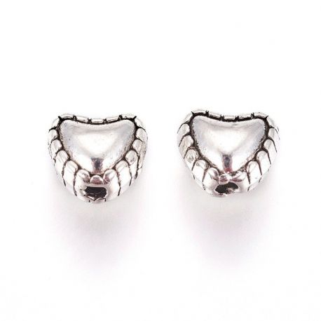 Kaste "Sirds", 5,5x6x4 mm, 6 gab., 1 soma II0443