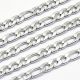 Stainless steel 304 chain with carbine clasp, 4 mm, 1 pcs MD2073