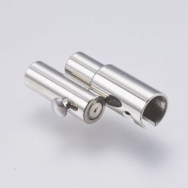 Roostevabast terasest 304 magnetlukk koos lisalukustusega, 15x4x4,5 mm, 2 tk, 1 kott