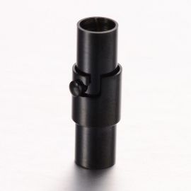 Nerūsējošā tērauda 304 magnētiskā aizdare ar papildu fiksatoru, 17x6 mm, 1 gab MD2106