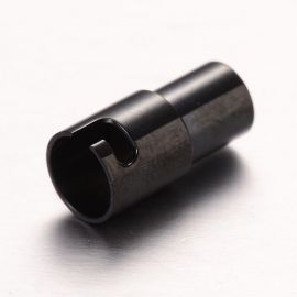 Nerūdijančio plieno 304 magnetinis užsegimas su papildomu fiksavimu, 17x6 mm, 1 vnt