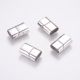 Stainless steel 304 magnetic clasp, 20x14x8 mm, 1 pcs MD2111